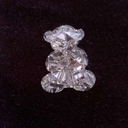 Teddy Bear Shape Fancy Lab Grown Diamond