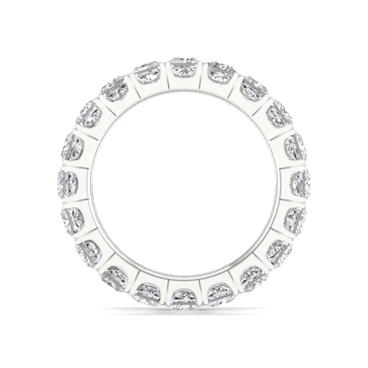 4 CTW Princess Eternity Lab Grown Diamond Wedding Band