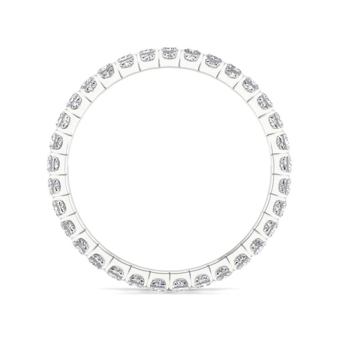 1 CTW Princess Eternity Lab Grown diamond Wedding Band