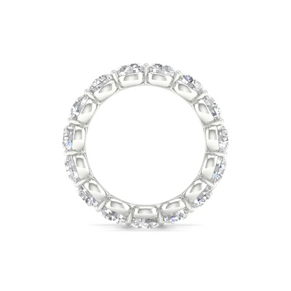 4 CTW Round Eternity Lab Grown Diamond Wedding Band