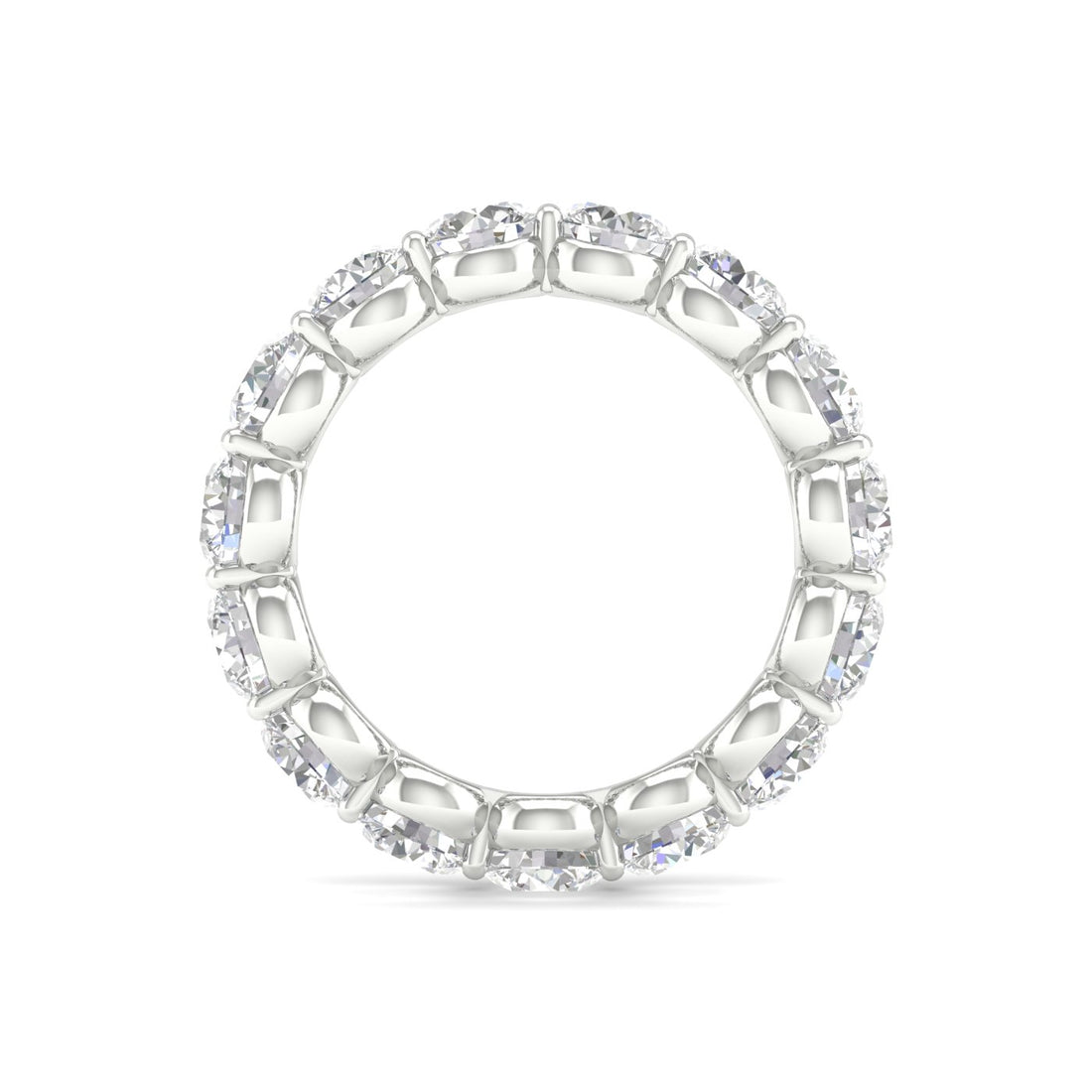5 CTW Round Eternity Lab Grown Diamond Wedding Band