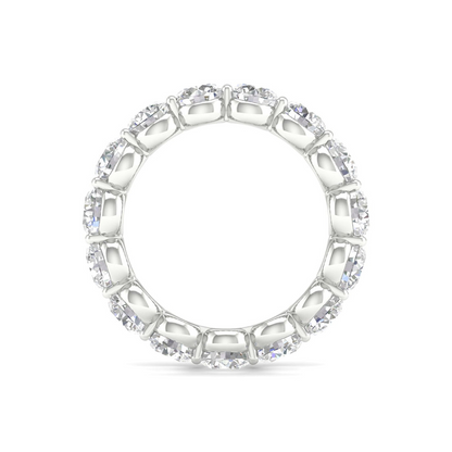 5 CTW Round Eternity Lab Grown Diamond Wedding Band