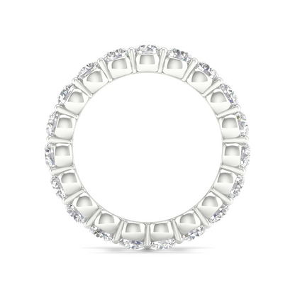 3 CTW Round Eternity Lab Grown Diamond Wedding Band