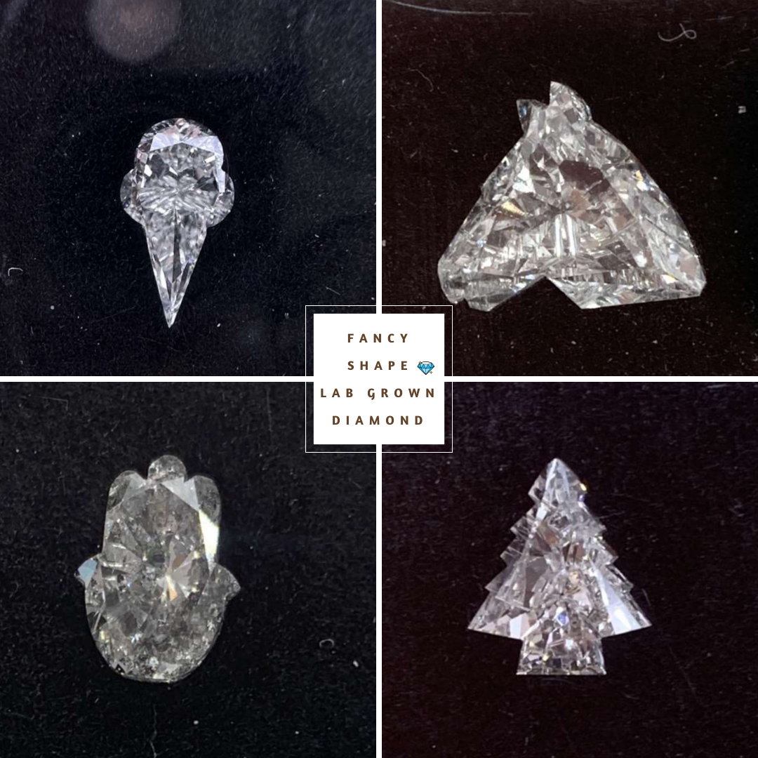 Squirrel Shape lab Grown Diamond