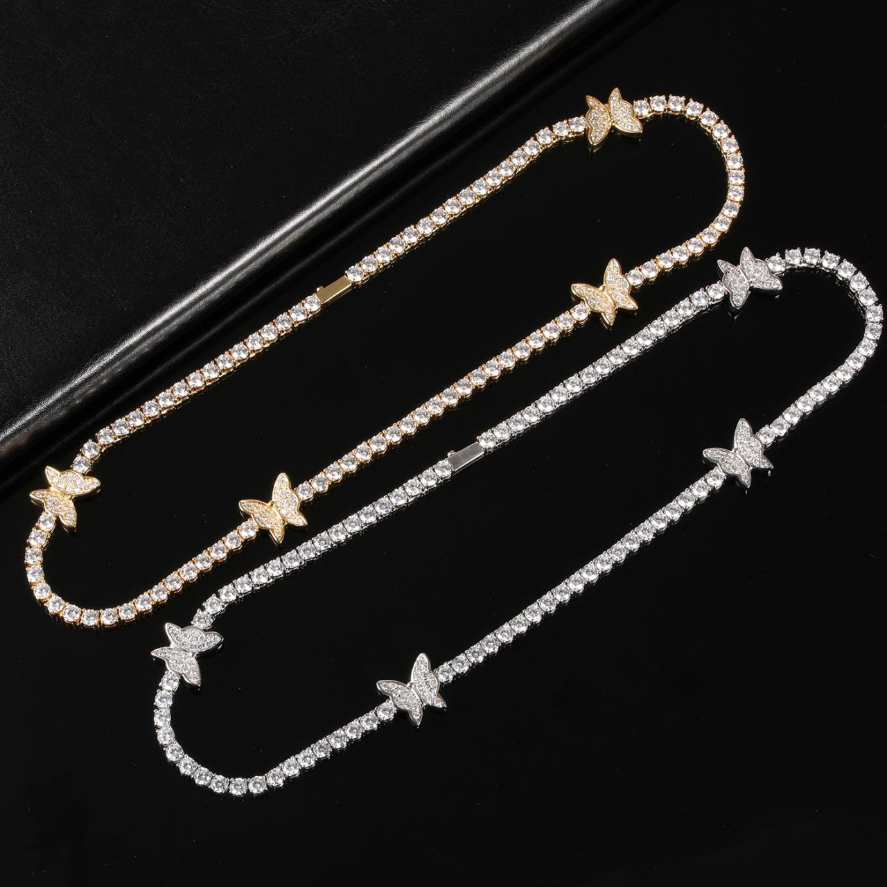 Flutter Luxe Tennis Chain