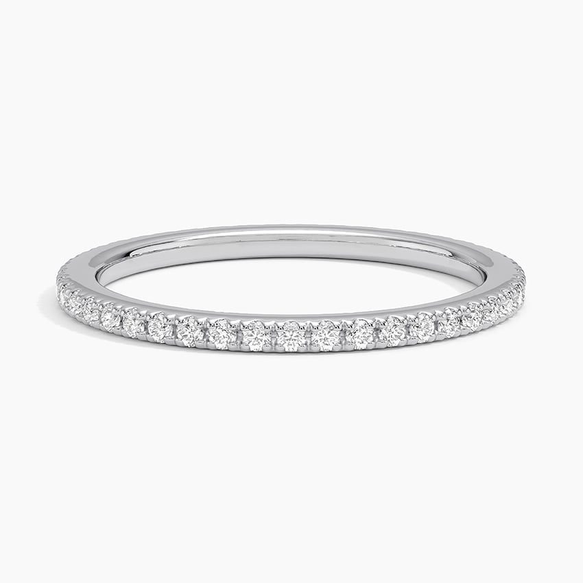 0.37CTW Lab Grown Diamond Stackble Matching Wedding Band