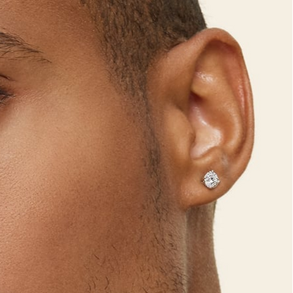 Perfect 4 Prong 1 CTW Diamond Stud Earrings