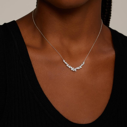 1.5 CTW Lab Grown Diamond Unique Custom Chain