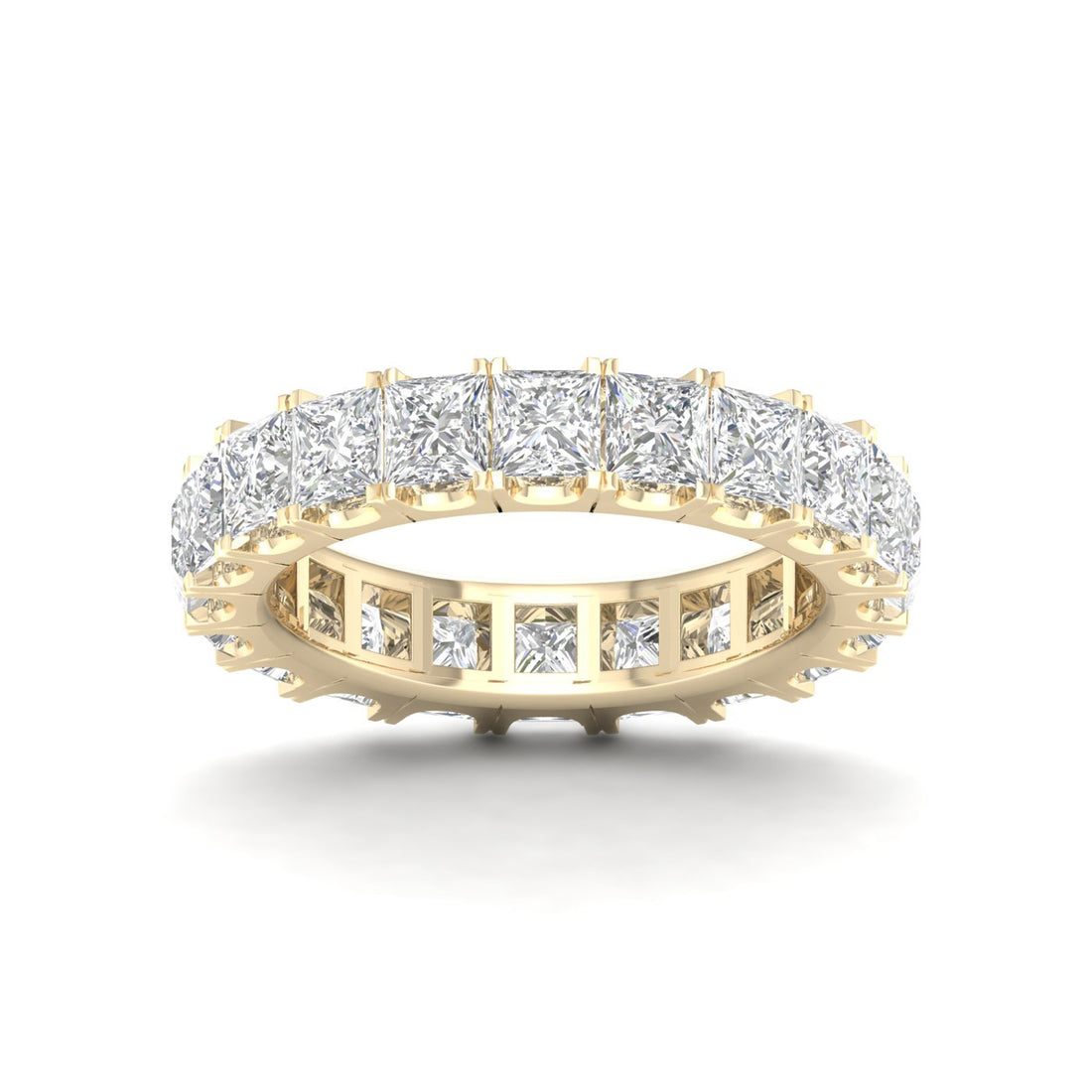 4 CTW Princess Eternity Lab Grown Diamond Wedding Band