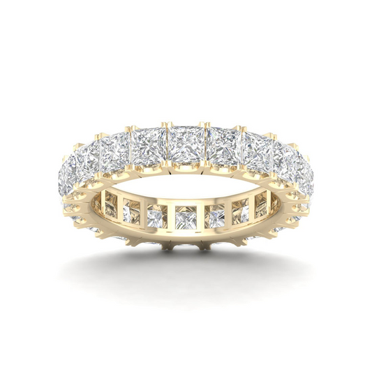 4 CTW Princess Eternity Lab Grown Diamond Wedding Band