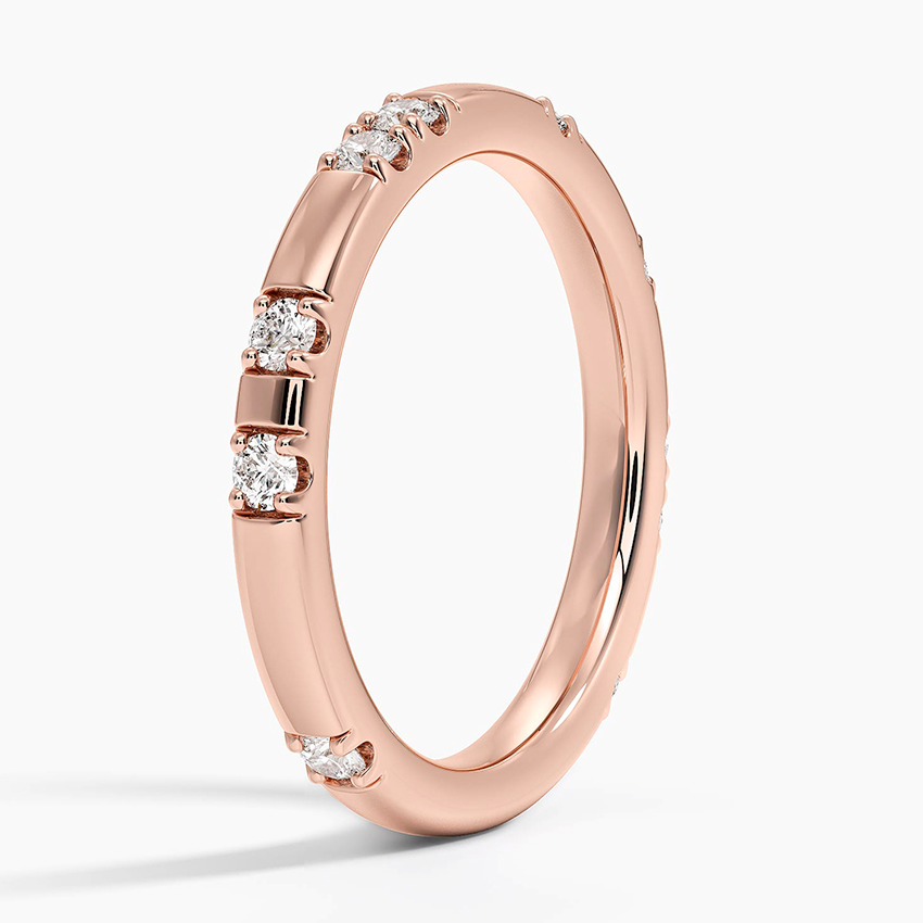 0.27 CTW 18k Gold Lab Grown Diamond Wedding Band Anniversary Gifts