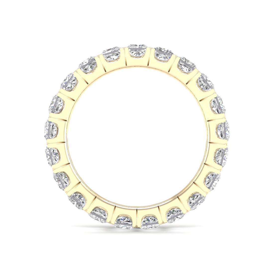 3 CTW Princess Diamond Eternity Lab Grown Diamond Wedding Band