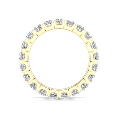 3 CTW Princess Diamond Eternity Lab Grown Diamond Wedding Band