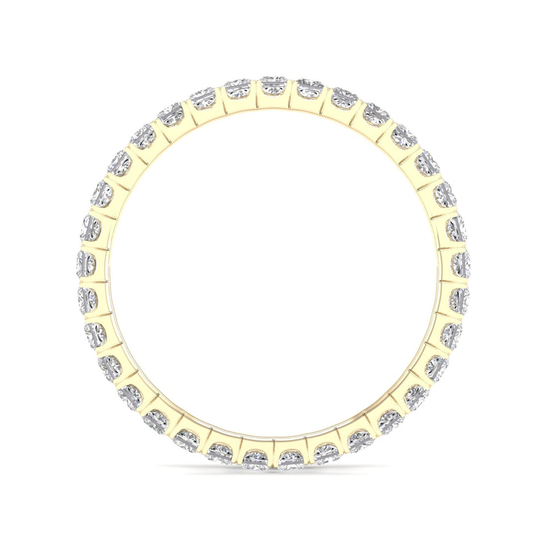 1 CTW Princess Eternity Lab Grown diamond Wedding Band