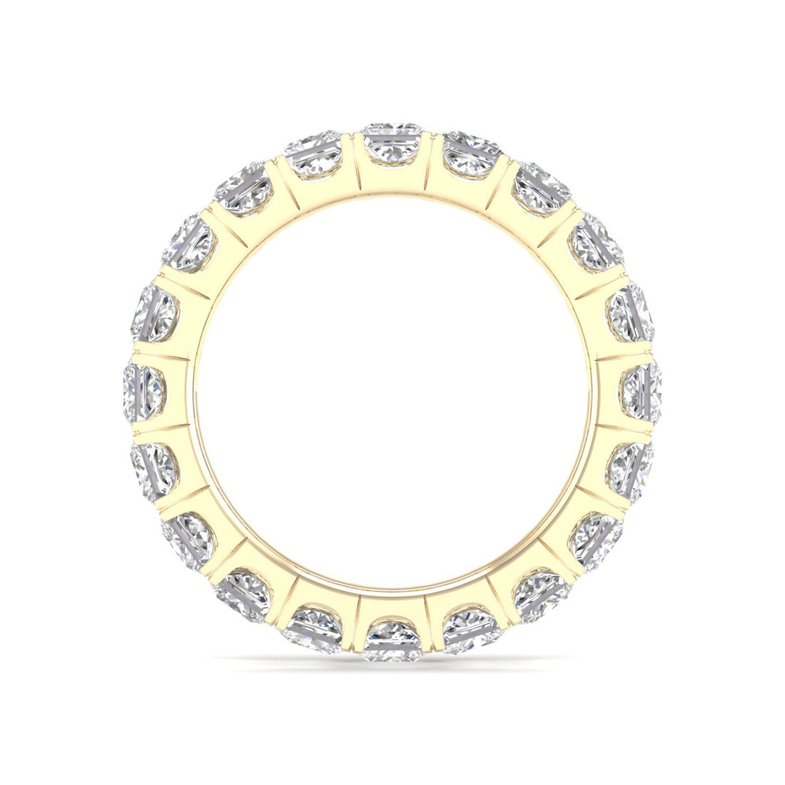 4 CTW Princess Eternity Lab Grown Diamond Wedding Band