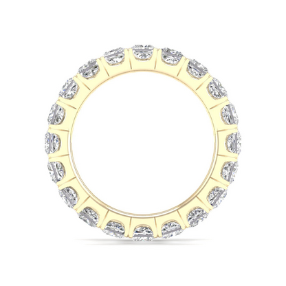 4 CTW Princess Eternity Lab Grown Diamond Wedding Band