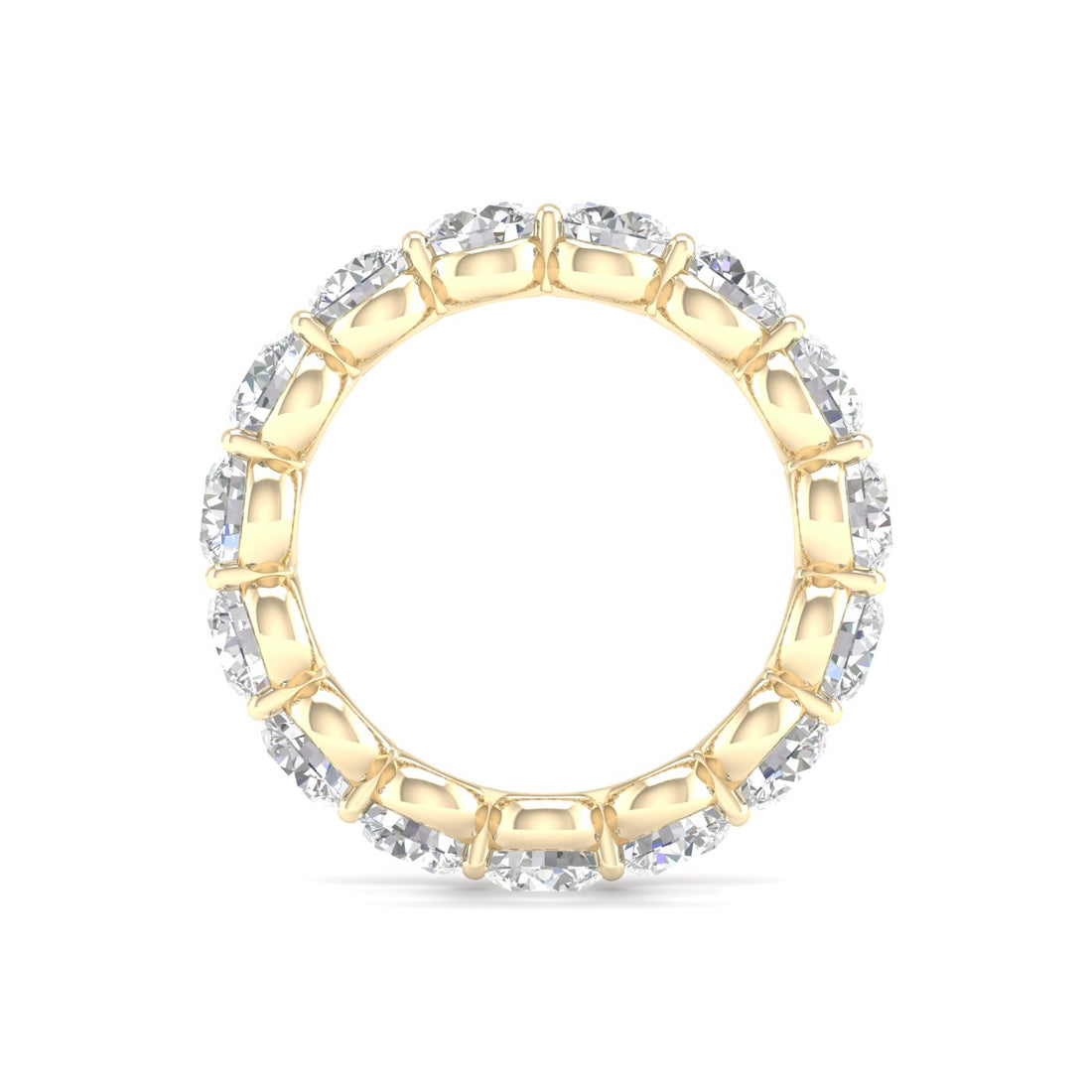 5 CTW Round Eternity Lab Grown Diamond Wedding Band