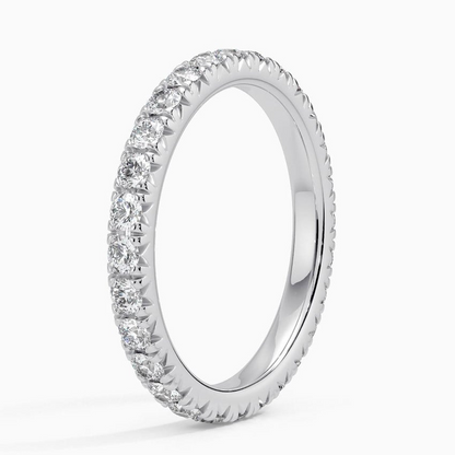 0.90CTW  Lab Grown Diamond Full Eternity Wedding Band
