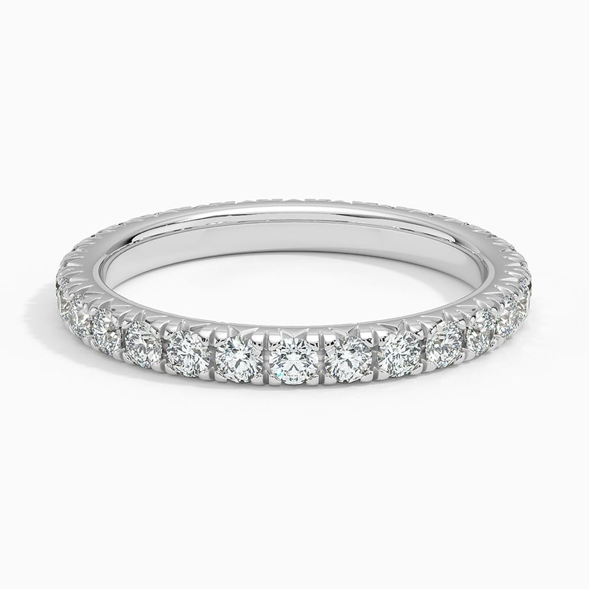 0.90CTW  Lab Grown Diamond Full Eternity Wedding Band