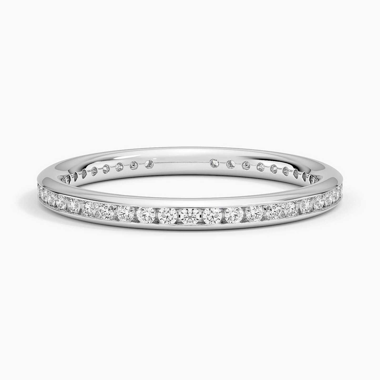 0.40CTW Full Eternity Lab Grown Diamond Wedding Band