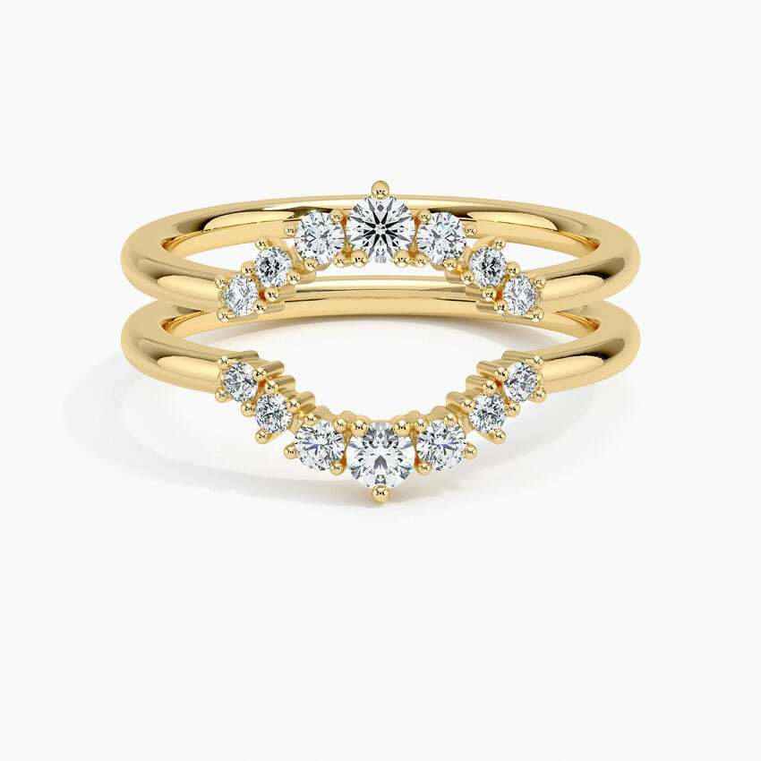 0.32CTW Lab Grown Diamond Stackable Wedding Band