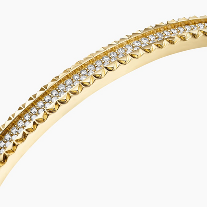 6.5 inch 1.90CTW Pave Set Lab Grown Diamond Bracelet