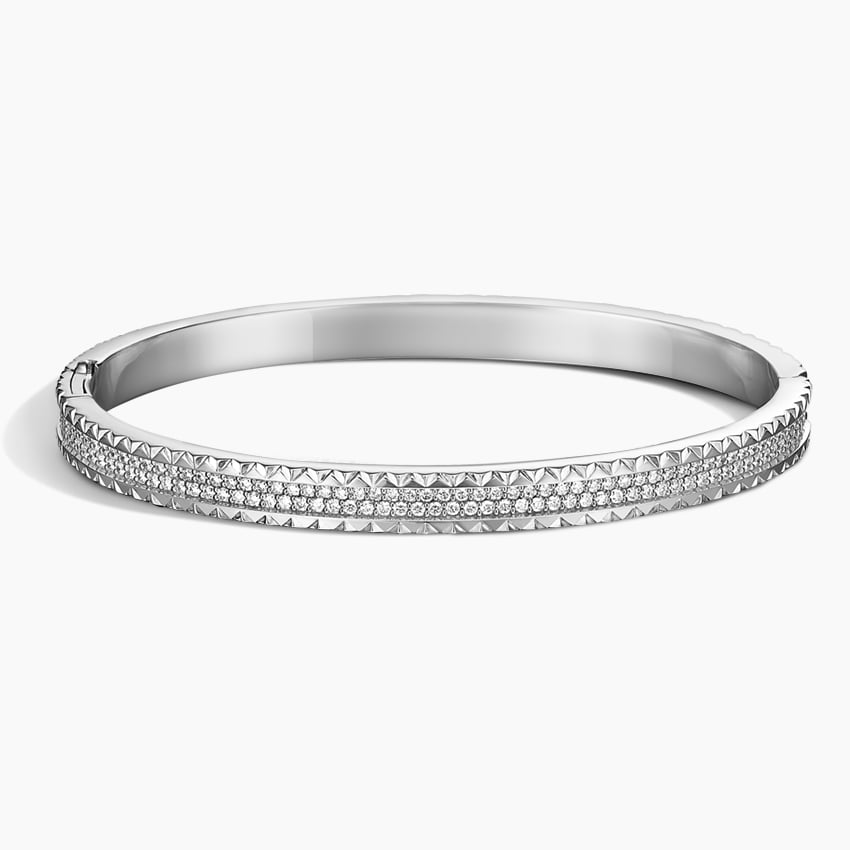 6.5 inch 1.90CTW Pave Set Lab Grown Diamond Bracelet