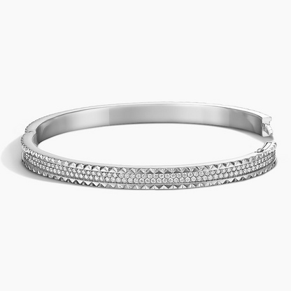 6.5 inch 1.90CTW Pave Set Lab Grown Diamond Bracelet