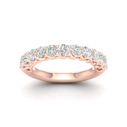 1 CTW Entwine Anniversary Lab Grown Weddign Band