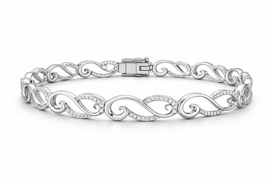 Seraphina Wave Bracelet