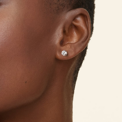 Perfect Martini 1 CTW Lab Grown Diamond Stud Earrings