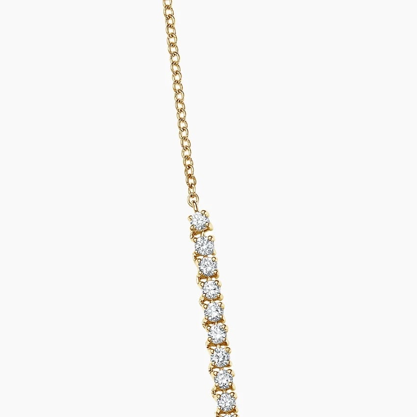 2 1/5 CTW Lab Grown Diamond Tennis Chain For Men Women