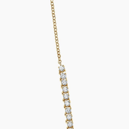 2 1/5 CTW Lab Grown Diamond Tennis Chain For Men Women