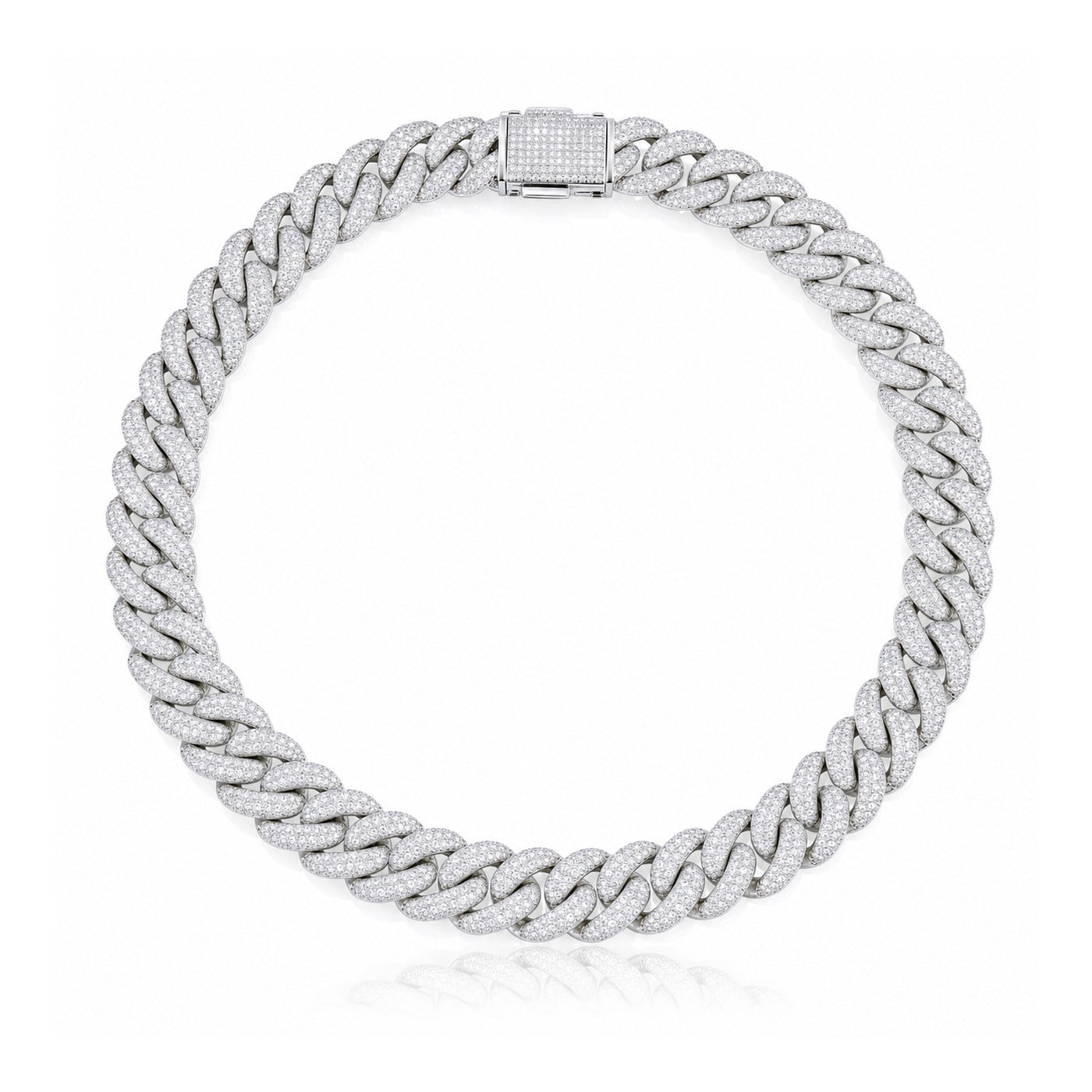 Iced-Out Miami Cuban Link Chain