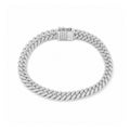 6mm Prong-Set Iced-Out Cuban Bracelet