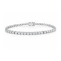 Men's Round Moissanite Tennis Bracelet